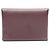 Hermès Cartera Hermes Calvi Duo Rouge Sellier Burdeos