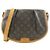 Borsa a Spalla Louis Vuitton Monogram Menilmontant PM Marrone