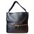 Borsa Hobo Nina in pelle nera Tom Ford con cerniere dorate Nero