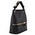 Borsa Hobo Nina in pelle nera Tom Ford con cerniere dorate Nero - vista 11
