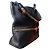 Borsa Hobo Nina in pelle nera Tom Ford con cerniere dorate Nero - vista 5