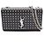 Borsa a Spalla Yves Saint Laurent Kate Medium Studded Nero