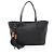 Bamboo Borsa Tote Gucci in denim nero e pelle