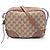 Borsa a tracolla Gucci Bree GG Canvas Marrone Beige