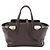 Borsa a 2 modi Salvatore Ferragamo Gancini Marrone