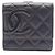 Cartera de doble cierre Chanel Cambon Line Negro