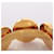Bracciale rigido Chanel Coco Mark Bianco D'oro  - vista 6