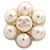 Spilla Chanel Coco Mark Bianco D'oro