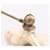Spilla Chanel Coco Mark Bianco D'oro - vista 6