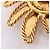 Spilla fiore logo Coco di Chanel D'oro - vista 7