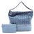 Borsa Chanel Matelassé 22 Large Denim Blu