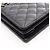 Borsa a tracolla Chanel Matelassé in agnello nero - vista 10