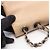 Borsa a tracolla Chanel Matelassé in agnello beige - vista 11