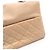 Borsa a tracolla Chanel Matelassé in agnello beige - vista 9