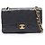Borsa a Spalla Chanel Matelassé Double Flap Nero