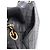 Borsa a Spalla Chanel Matelassé Double Flap Nero - vista 6