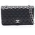 Borsa a Spalla Chanel Matelassé Double Flap Nero
