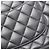 Borsa a Spalla Chanel Matelassé Double Flap Nero - vista 9