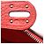 Hermès Hermes Lindy 26 Verso Rouge Casaque Rose Jaipur Shoulder Bag Rosso - vista 5