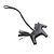 Hermès Charm per borsa Hermes Rodeo PM So Black Nero - vista 2
