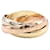 Cartier Trinity Ring Silber Golden  - Ansicht 1