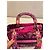 Borsa Christian Dior Lady D-Lite Mini Toile de Jouy Voyage - Rosa Multicolore - vista 11