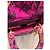 Borsa Christian Dior Lady D-Lite Mini Toile de Jouy Voyage - Rosa Multicolore - vista 14