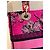 Borsa Christian Dior Lady D-Lite Mini Toile de Jouy Voyage - Rosa Multicolore - vista 3