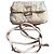Borsa Fendi Baguette in shearling e pelle Rosa Beige