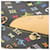 Borsa Louis Vuitton Multicolor Beverly MM Nero - vista 4