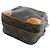 Borsa a tracolla Louis Vuitton Monogram Amazon M45236 Marrone - vista 3