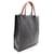Céline Celine Small Vertical Cabas Triomphe Tote Bag Braun Schwarz - Ansicht 2