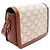 Céline Borsa a Spalla Celine Teen Triomphe Marrone Bianco Beige - vista 2