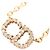 Collana Christian Dior Dior CD Logo D'oro