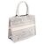 Christian Dior Dior BOOK TOTE Tote Bag Medium Marrone Bianco - vista 2