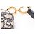 Borsa Christian Dior Dior Saddle Bag Mini Oblique Jacquard Beige Blu navy - vista 9