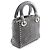Borsa 2-Way Christian Dior Dior Lady Mini Nero - vista 2