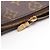 Borsa a tracolla/Borsa a mano 2-Way Louis Vuitton Eva Marrone - vista 6