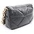 Bolsa de ombro 2-Way em couro acolchoado Prada Preto - vista 2