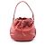 Borsa a tracolla con coulisse Bottega Veneta Intrecciato Rosso