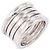 Bulgari Anello Bvlgari B-zero1 4-Band in oro bianco 18K Argento