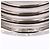 Bulgari Anello Bvlgari B-zero1 4-Band in oro bianco 18K Argento - vista 3