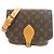 Borsa a tracolla Louis Vuitton Monogram Cartouchiere Marrone