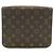 Borsa a tracolla Louis Vuitton Monogram Cartouchiere Marrone - vista 2