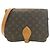 Borsa a Spalla Louis Vuitton Monogram Cartouchiere Marrone