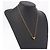 Collana Essential V LOUIS VUITTON Oro M61083 LV Auth bs36156 D'oro - vista 15