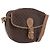 Céline Borsa a Spalla CELINE Macadam Canvas PVC Pelle Marrone Oro Auth BA14313 D'oro