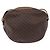 Céline Borsa a Spalla CELINE Macadam Canvas PVC Pelle Marrone Oro Auth BA14313 D'oro - vista 2