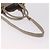 Borsa PRADA in pelle 2way Grigio Oro Auth bs36168 Marrone D'oro - vista 10