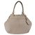 Borsa PRADA in pelle 2way Grigio Oro Auth bs36168 Marrone D'oro - vista 13